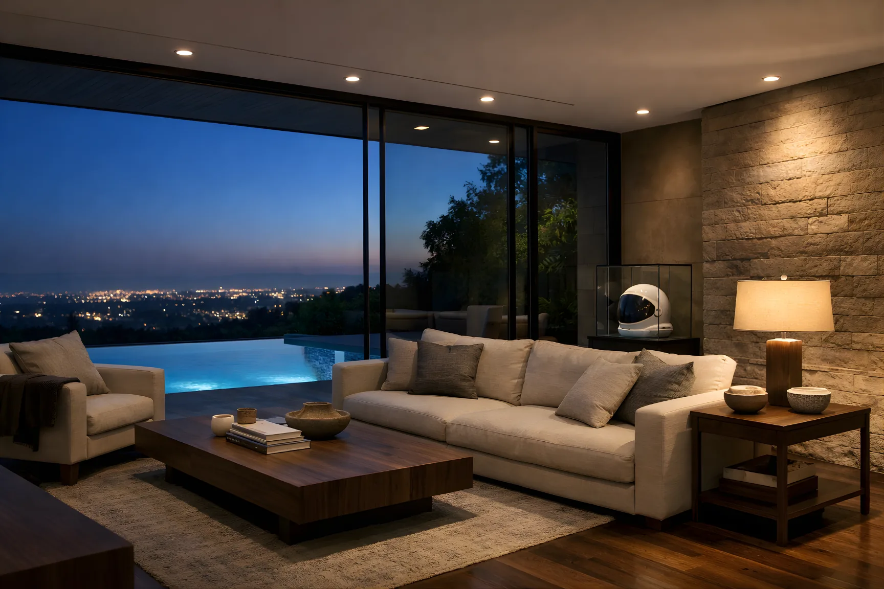 Luxury home exterior